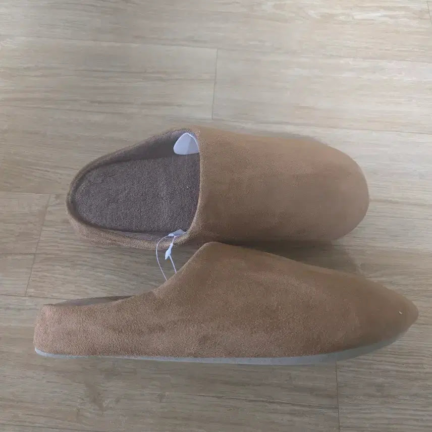 [BUNJANG] Suede Winter Slippers Brown 255-260mm / 스웨이드 방한화 슬리퍼 새제품