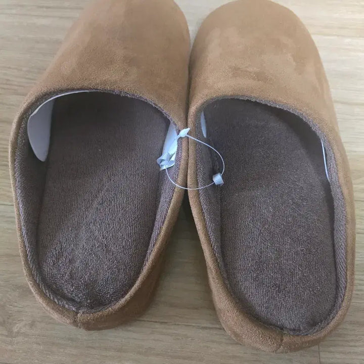 [BUNJANG] Suede Winter Slippers Brown 255-260mm / 스웨이드 방한화 슬리퍼 새제품