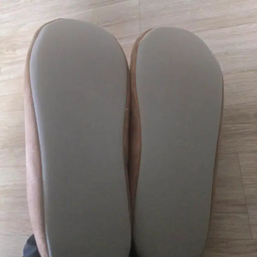 [BUNJANG] Suede Winter Slippers Brown 255-260mm / 스웨이드 방한화 슬리퍼 새제품