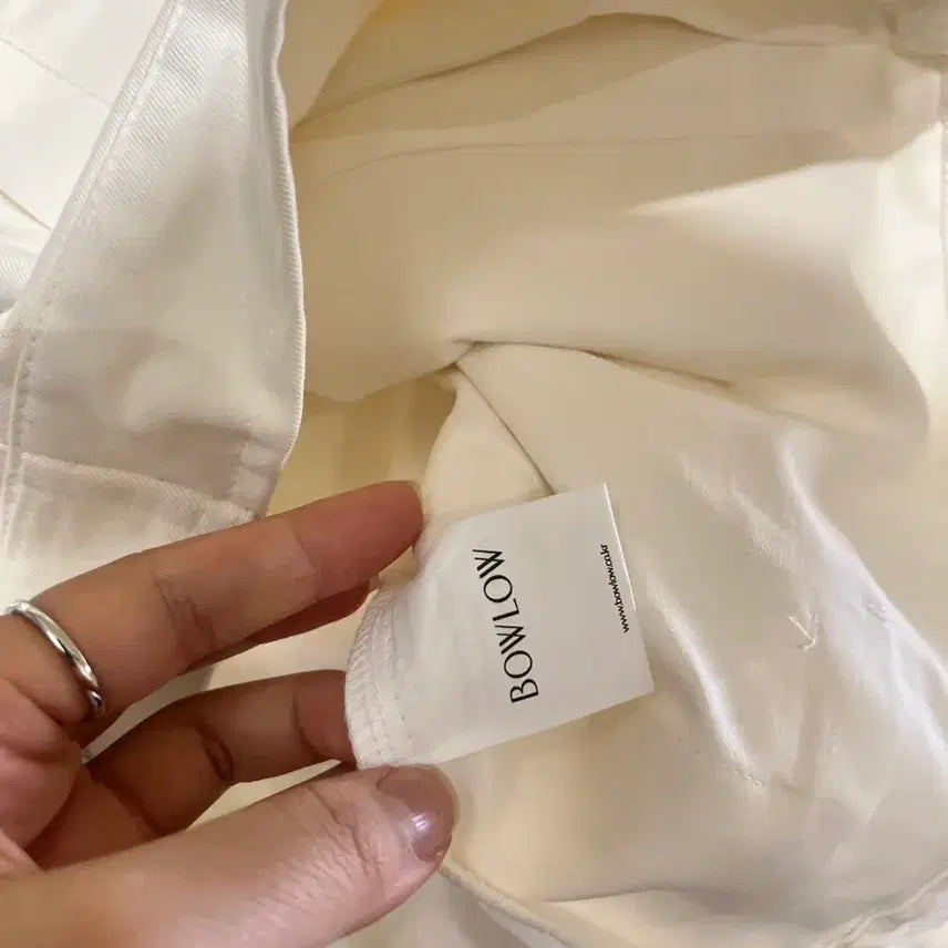 [BUNJANG] bowlow White Jacket (XL) / (XL)bowlow 바우로 화이트 자켓