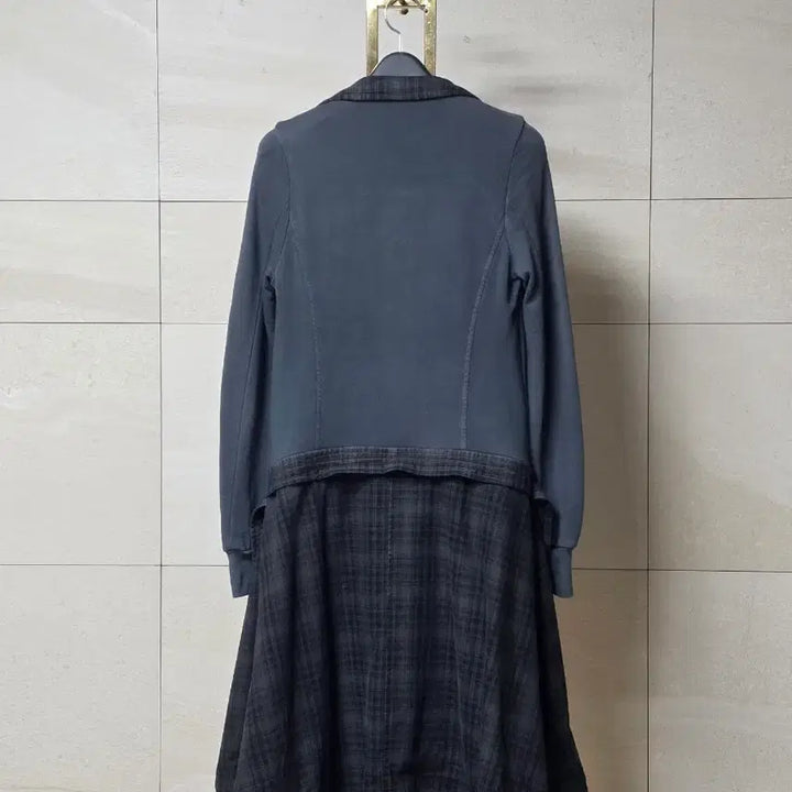 [BUNJANG] Stephan Schneider Mix-Match Long Coat / 스테판 슈나이더 믹스매치 롱 코트