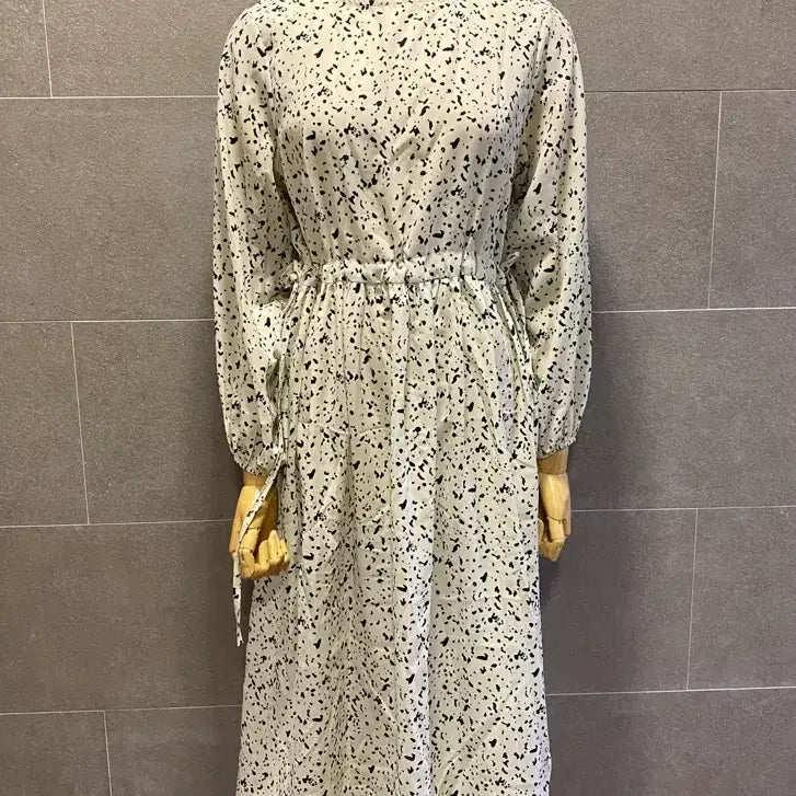 [BUNJANG] F Pattern Long Dress / F 패턴 롱원피스