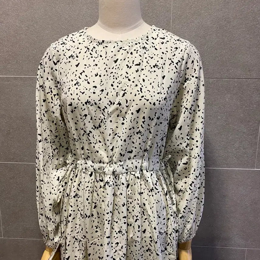 [BUNJANG] F Pattern Long Dress / F 패턴 롱원피스