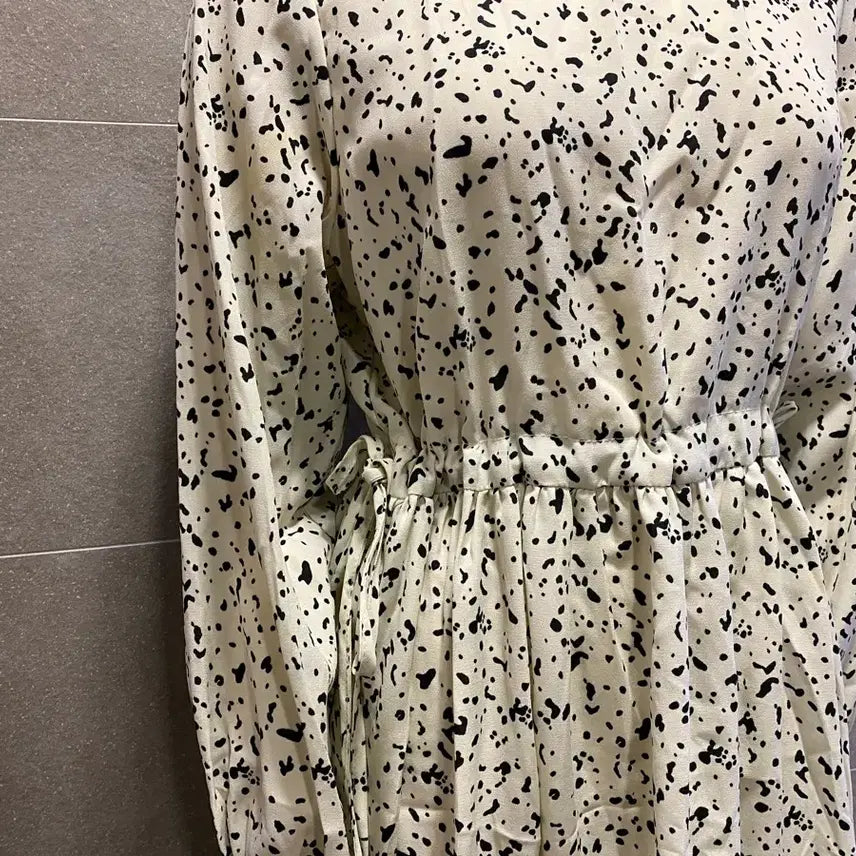 [BUNJANG] F Pattern Long Dress / F 패턴 롱원피스