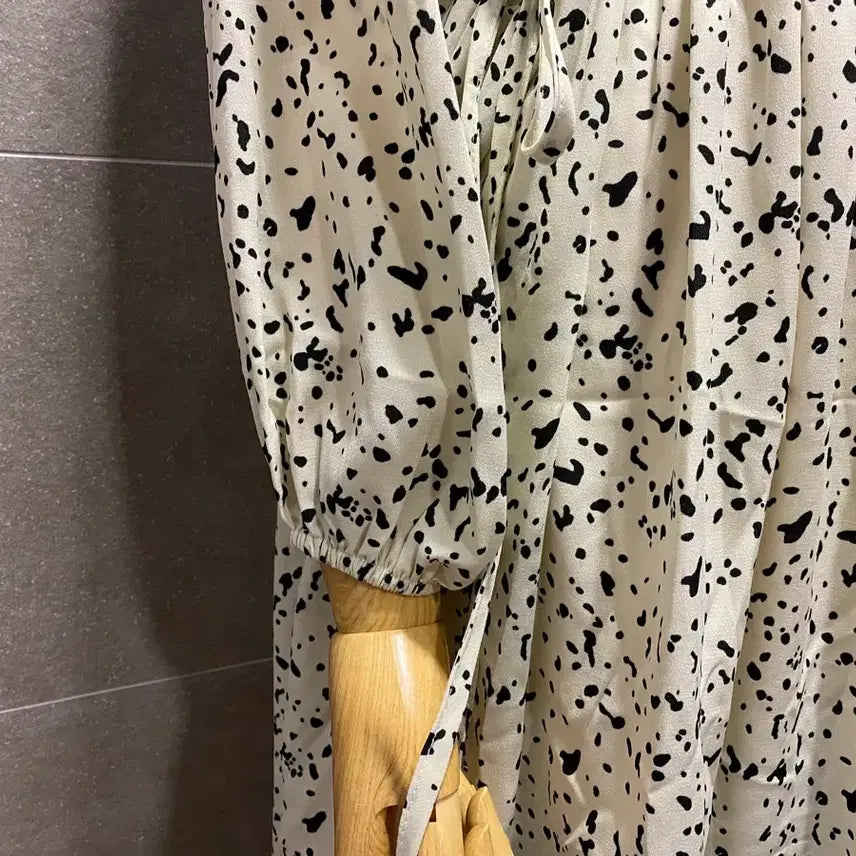 [BUNJANG] F Pattern Long Dress / F 패턴 롱원피스