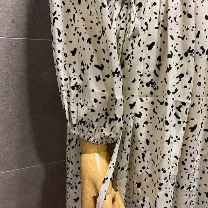 [BUNJANG] F Pattern Long Dress / F 패턴 롱원피스