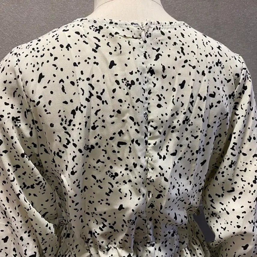 [BUNJANG] F Pattern Long Dress / F 패턴 롱원피스