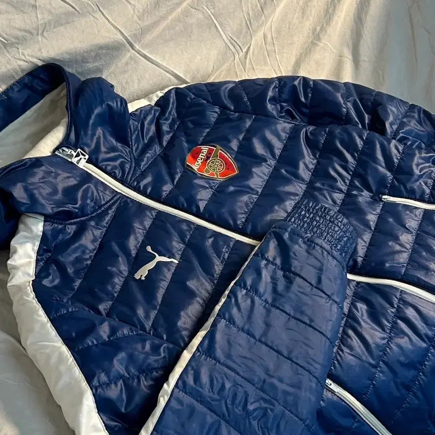 [BUNJANG] Puma Arsenal Lightweight Padding Jacket / 퓨마 14-15 아스날 경량패딩