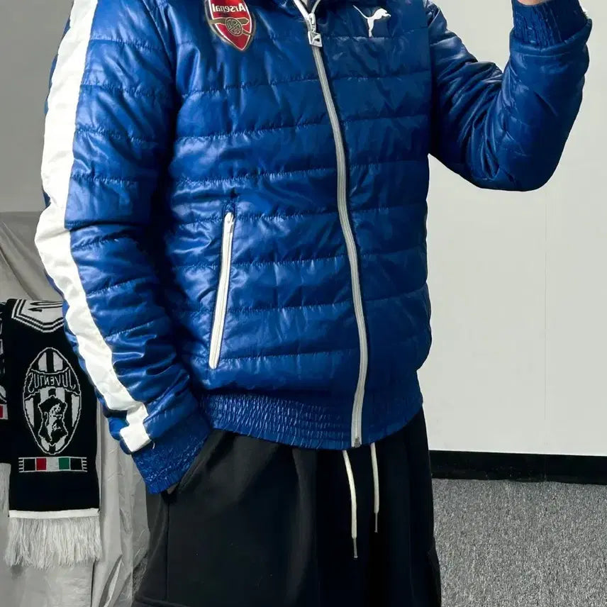 [BUNJANG] Puma Arsenal Lightweight Padding Jacket / 퓨마 14-15 아스날 경량패딩