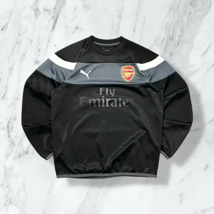 [BUNJANG] Puma Arsenal Patch Logo Training Top / 퓨마 아스날 패치로고 트레이닝 탑