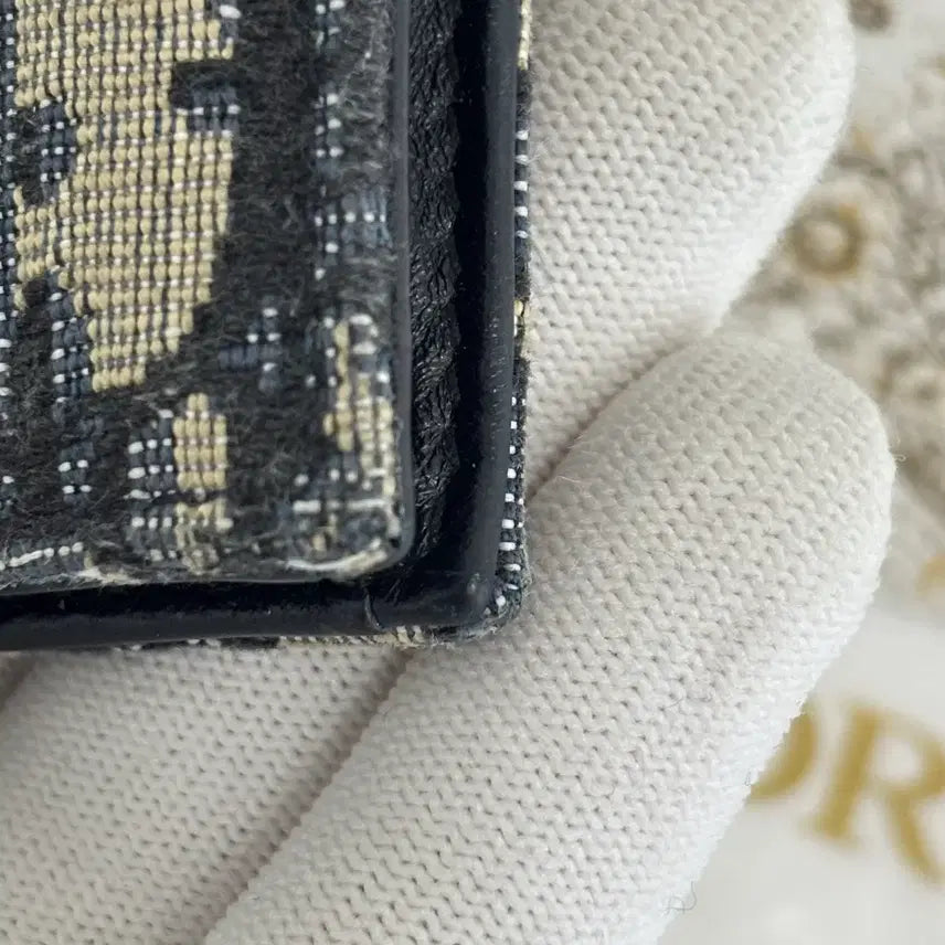 [BUNJANG] Dior Oblique Saddle Card Wallet / [OS]디올 오블리크 새들 카드지갑