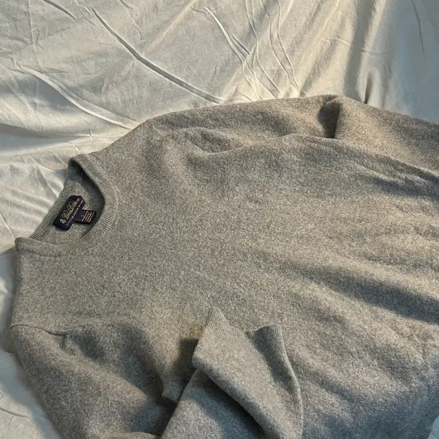 [SOLD OUT] 브룩스 브라더스 메리노 울 그레이 니트