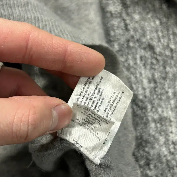 [SOLD OUT] 브룩스 브라더스 메리노 울 그레이 니트