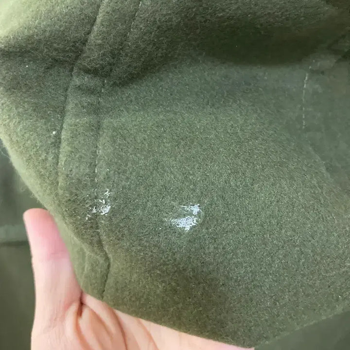 [BUNJANG] Earth Music&amp;Ecology Duffle Coat - Khaki / 어스뮤직앤이콜로지 더플코트 카키