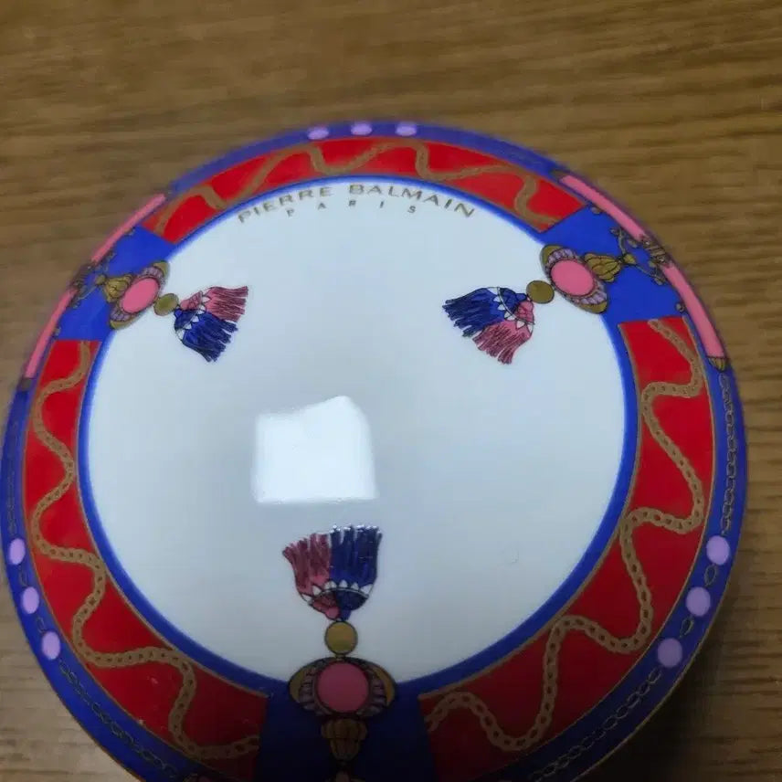 [BUNJANG] Pierre Balmain Vintage Style Jewelry Box / 피에르발망 빈티지 스타일 원형 보석함/악세사리함