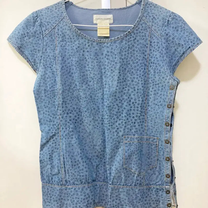 [BUNJANG] Tsumori Chisato Denim Blouse / 츠모리치사토 데님 블라우스
