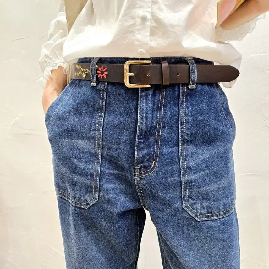 [BUNJANG] Vintage Denim Wide Pants / 빈티지 데님 와이드 팬츠