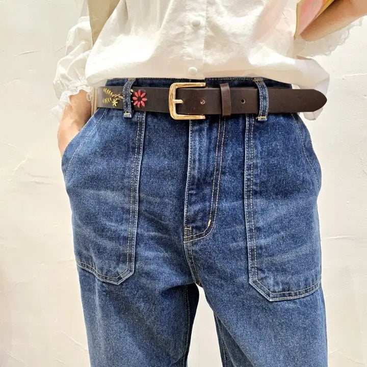 [BUNJANG] Vintage Denim Wide Pants / 빈티지 데님 와이드 팬츠