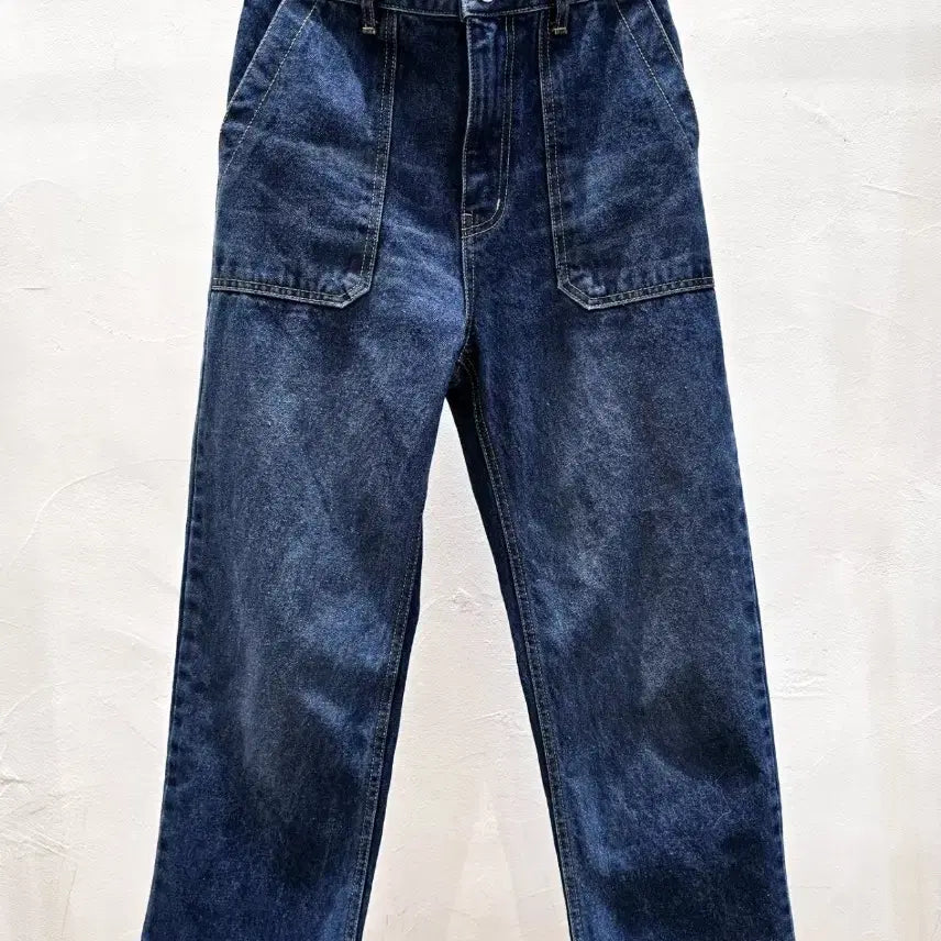 [BUNJANG] Vintage Denim Wide Pants / 빈티지 데님 와이드 팬츠