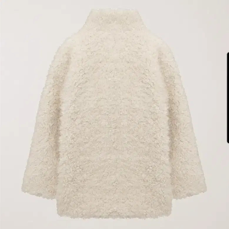 [BUNJANG] DUNST CURLY FUR HALF JACKET IVORY / 던스트 퍼자켓 CURLY FUR HALF JACKET IVORY 00S