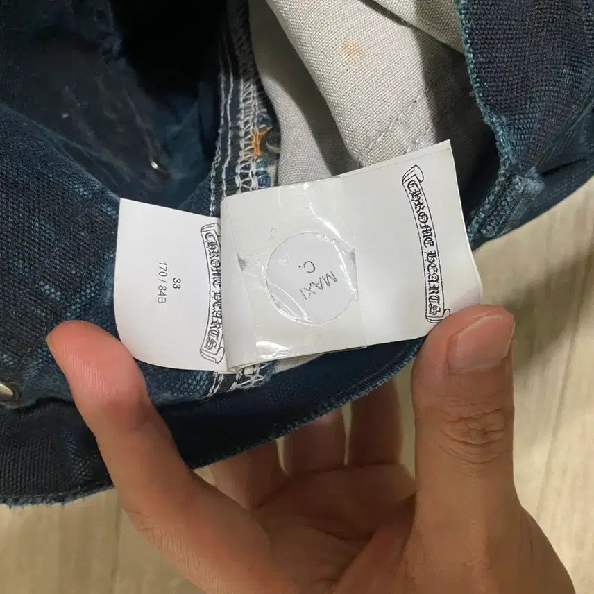 [BUNJANG] Chrome Hearts Double Knee Carpenter Patch Pants / 크롬하츠 더블니 카펜터 패치 팬츠 1 of 1