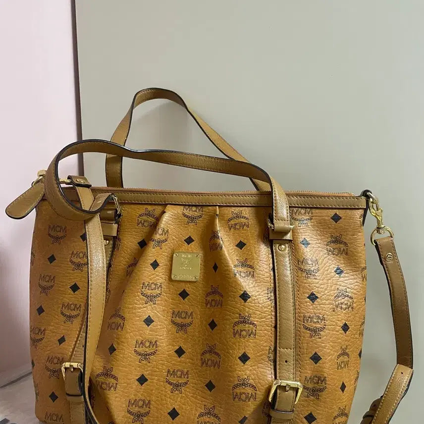 [BUNJANG] MCM Visetos Tote Bag / Mcm 가방 비세토스 토트백