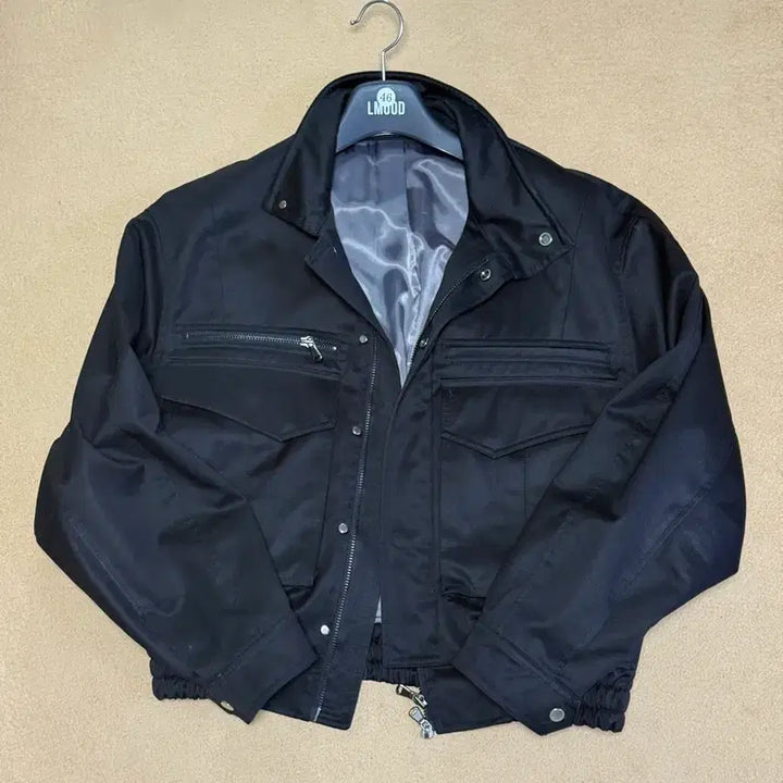 [BUNJANG] LMOOD Black Bomber Jacket / LMOOD 블랙 봄버 자켓 46