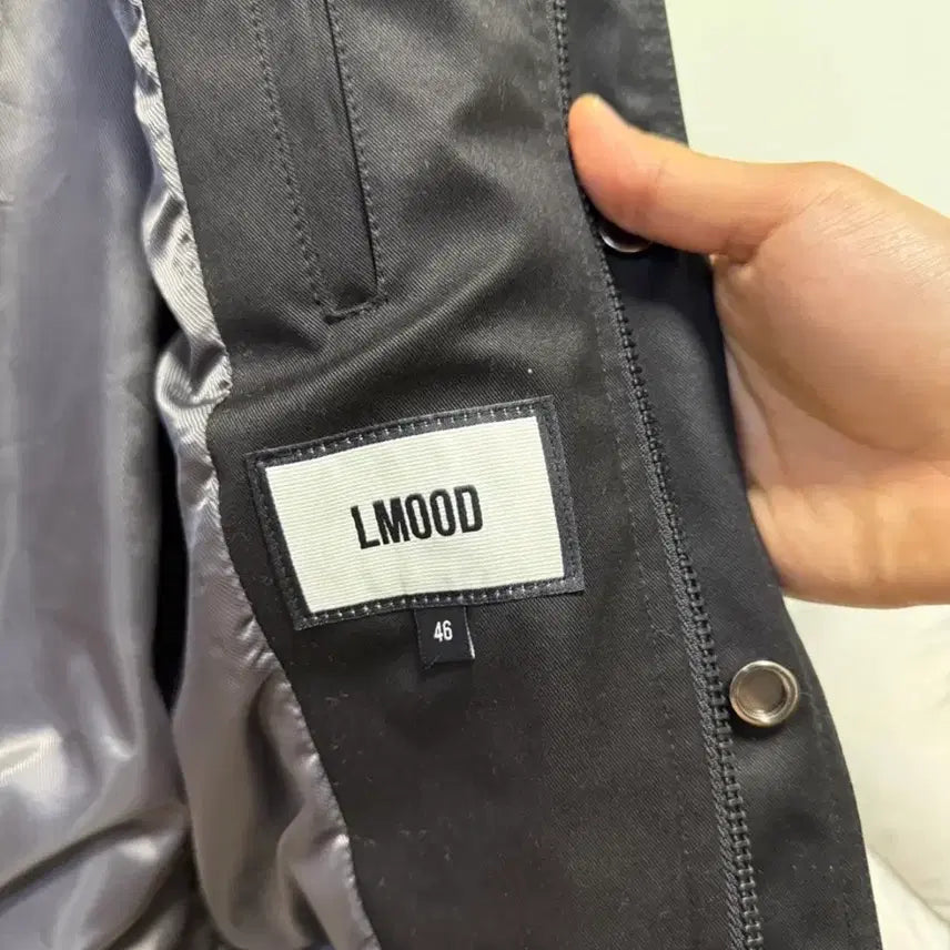 [BUNJANG] LMOOD Black Bomber Jacket / LMOOD 블랙 봄버 자켓 46