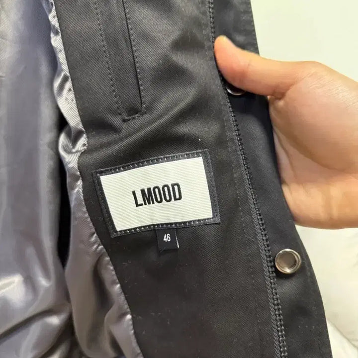 [BUNJANG] LMOOD Black Bomber Jacket / LMOOD 블랙 봄버 자켓 46