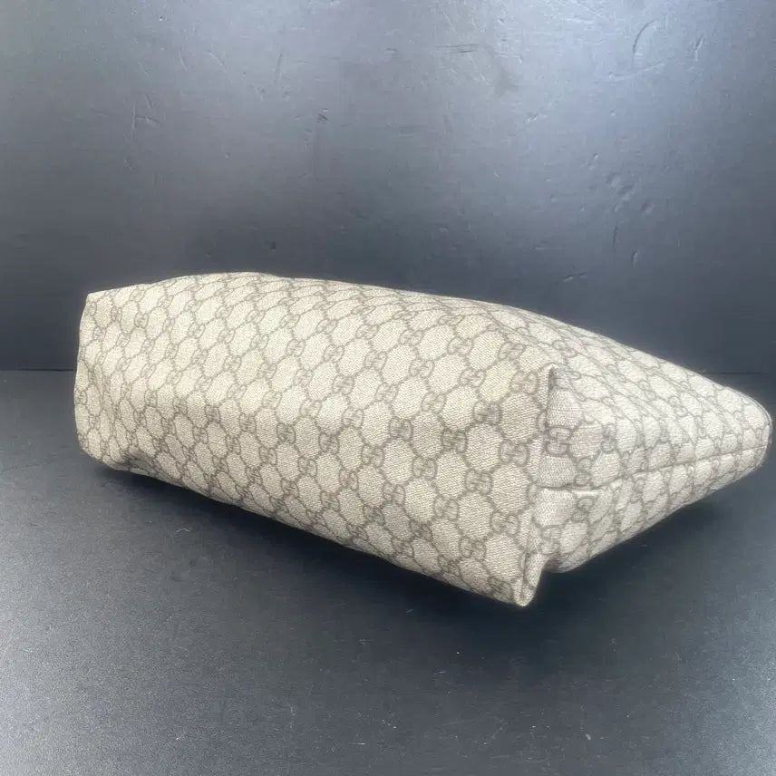[BUNJANG] Gucci GG Logo Large Shopper Tote Bag / GUCCI 구찌 PVC GG로고 라지 쇼퍼 토트백 숄더백 211137