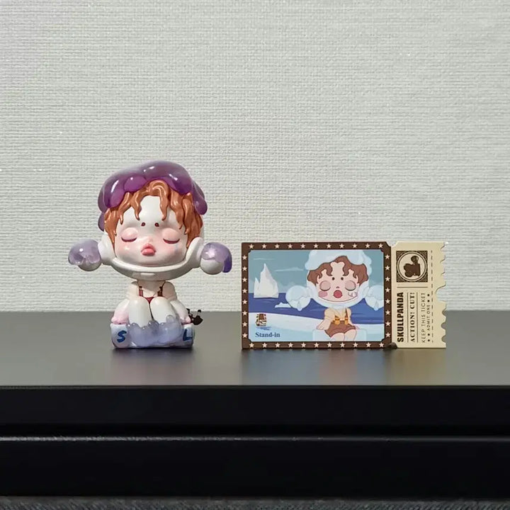 [BUNJANG] POP MART SKULLPANDA Stand-In Figure / [팝마트] 7.5cm 스컬판다 피규어 액션! 컷! 시리즈 대역 배우