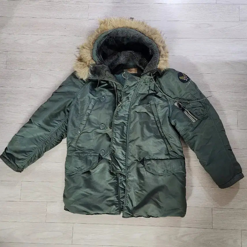 [BUNJANG] 62's Southern Athletic N3B Nylon Wool Pile Jacket / 62's N3B 나일론 울파일 공군마크 Southern Athletic