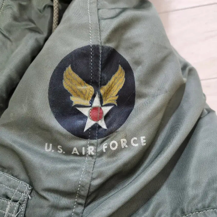 [BUNJANG] 62's Southern Athletic N3B Nylon Wool Pile Jacket / 62's N3B 나일론 울파일 공군마크 Southern Athletic