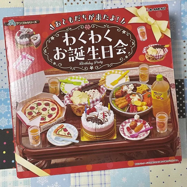 [BUNJANG] Re-Ment Birthday Party Event Full Package / 리멘트 식완 두근두근 생일파티 풀박스