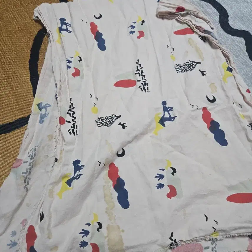 [BUNJANG] Bobo Choses Rullaby Kids Pink Muffler / 보보쇼즈  룰라비 유아용 핑크색 머플러 2개