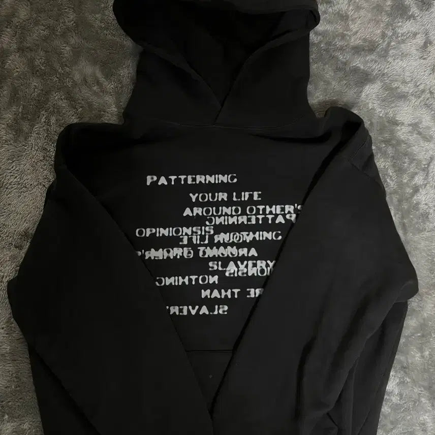 [BUNJANG] Musinsa Lettering Hoodie / 무신사 레터링 후드티