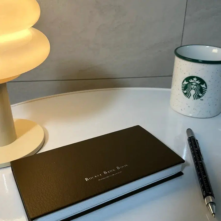 [BUNJANG] Morning to Midnight Bucket Bank Book Handy Budget Planner / 모닝 to 미드나잇 버킷 뱅크 북 (통장형 핸디 가계부) 만년형