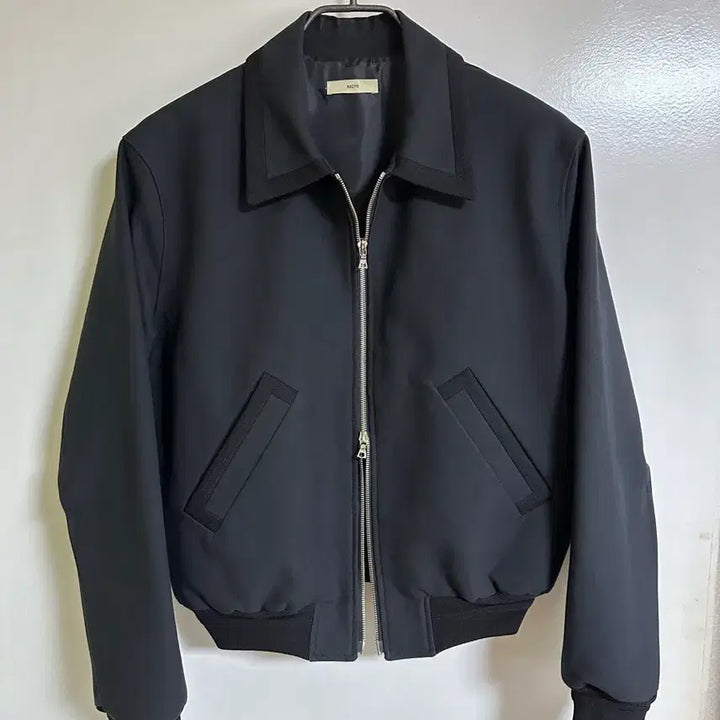 [BUNJANG] RECTO Contrast Cotton Jacket / [M](리리지퍼 투웨이 수선)렉토 콘트라스트 코튼 자켓