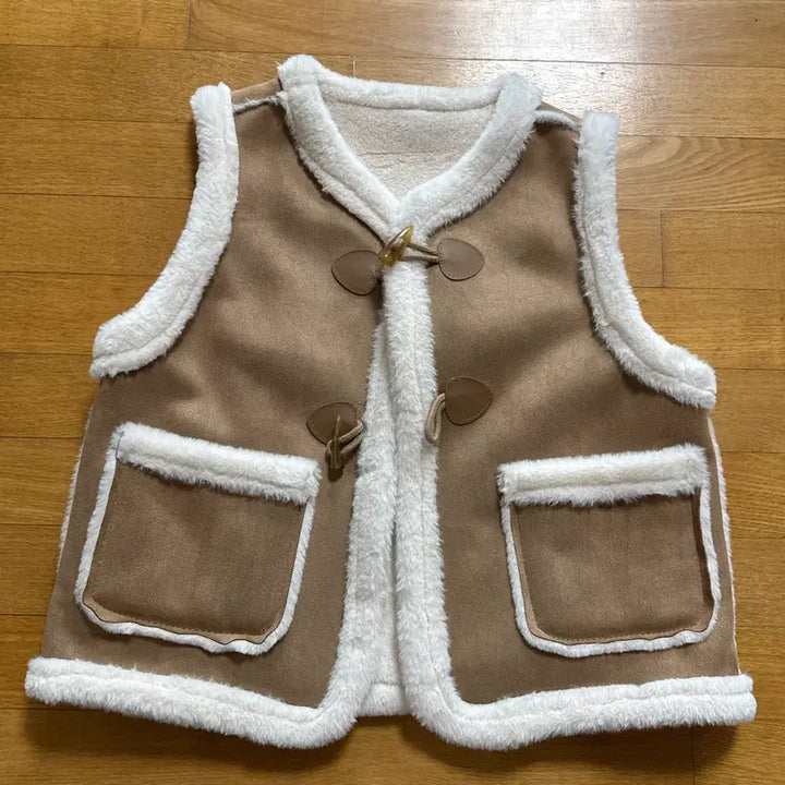 [BUNJANG] Vest / 털 조끼