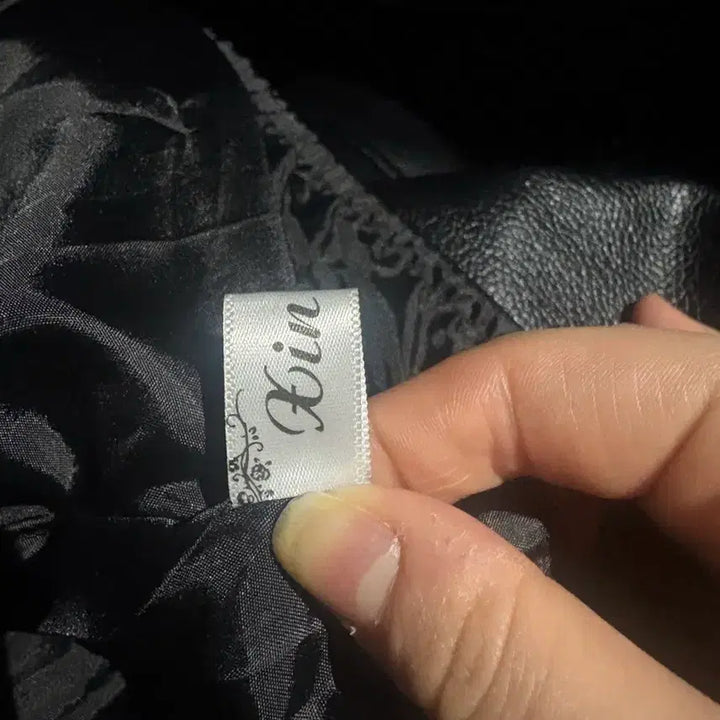 [BUNJANG] Designer Brand Biker Leather Jacket / [디자이너브랜드] 바이크 레더자켓 (상태최상!)