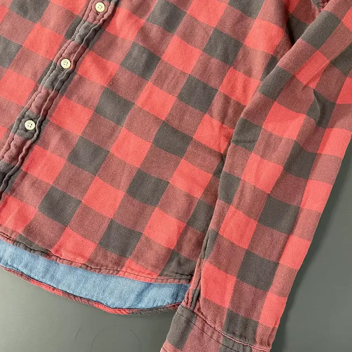 [BUNJANG] Polo Ralph Lauren Flannel Double Face Shirt / [M] 폴로 랄프로렌 플란넬 더블 페이스 셔츠 클래식핏 QR인증