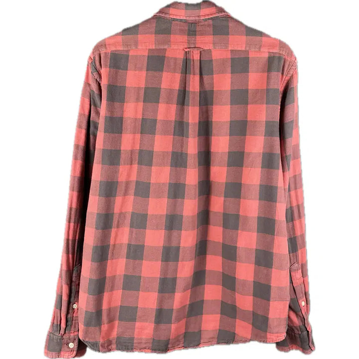 [BUNJANG] Polo Ralph Lauren Flannel Double Face Shirt / [M] 폴로 랄프로렌 플란넬 더블 페이스 셔츠 클래식핏 QR인증