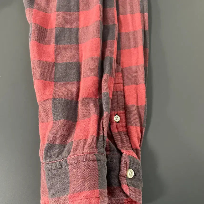 [BUNJANG] Polo Ralph Lauren Flannel Double Face Shirt / [M] 폴로 랄프로렌 플란넬 더블 페이스 셔츠 클래식핏 QR인증