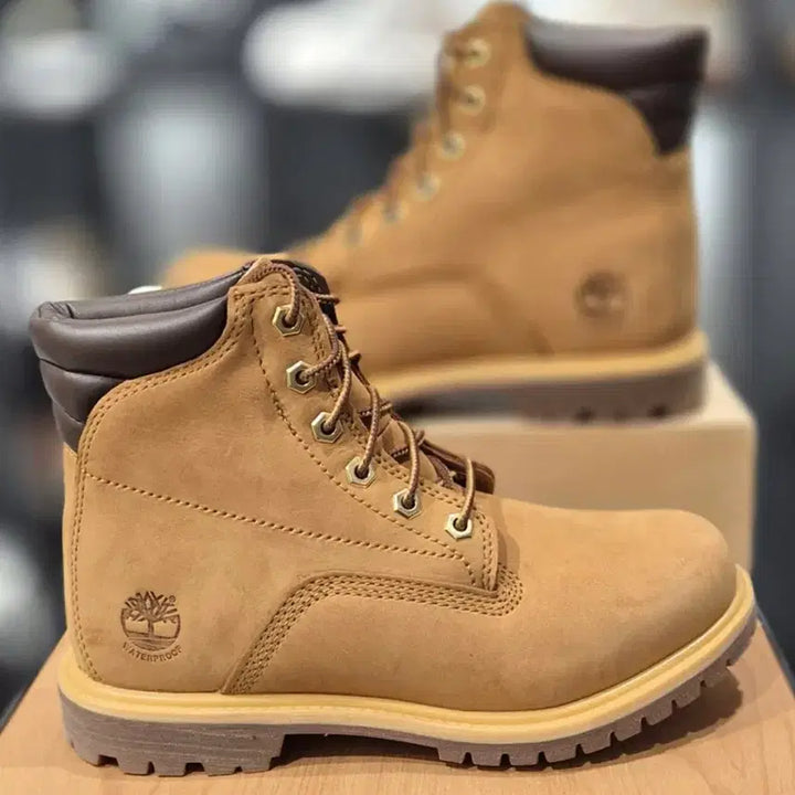 [BUNJANG] Timberland Women's 6-Inch Waterproof Boots / [245]팀버랜드 여성 워터빌 6인치