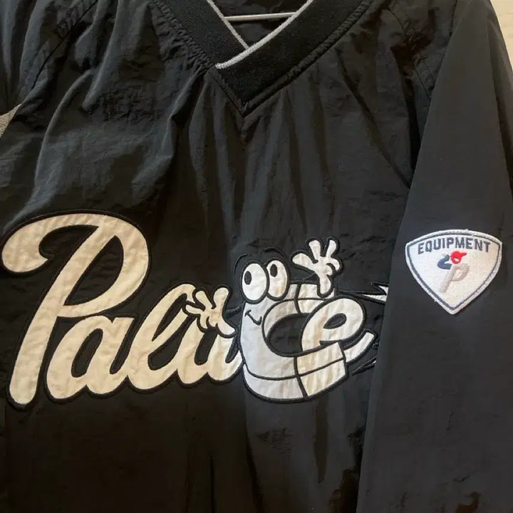 [BUNJANG] Palace Shell Pullover Jacket Black L / 팔라스 쉘 풀오버 자켓 블랙 L