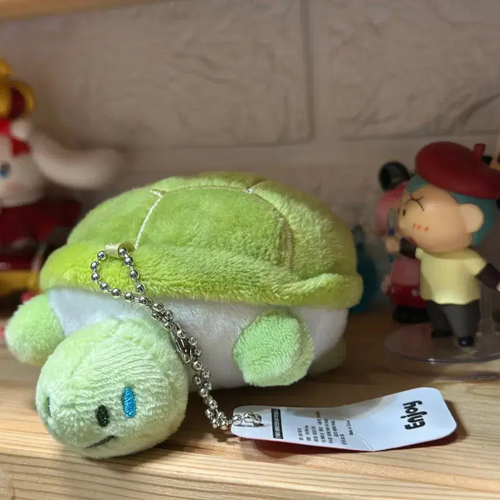 [BUNJANG] Muscle Turtle Keychain 10cm / 불끈불끈 근육거북이 인형 키링/ 10cm / 딱 1개 보유중