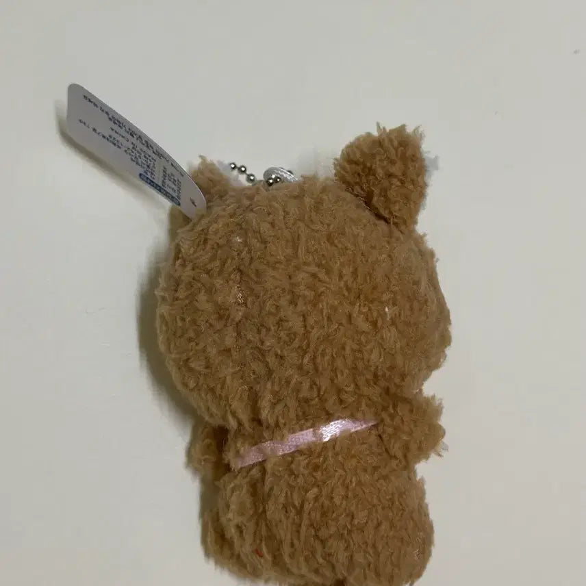 [BUNJANG] Brown Bear Plush Keyring with Rabbit Bag / 갈색 곰돌이 인형 키링/ 토끼가방/ 딱1개 보유중