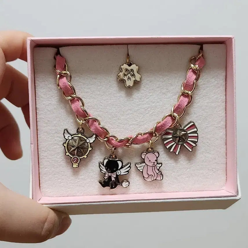 [BUNJANG] Cardcaptor Sakura Leather Bracelet / 카드캡터사쿠라 가죽팔찌 판매