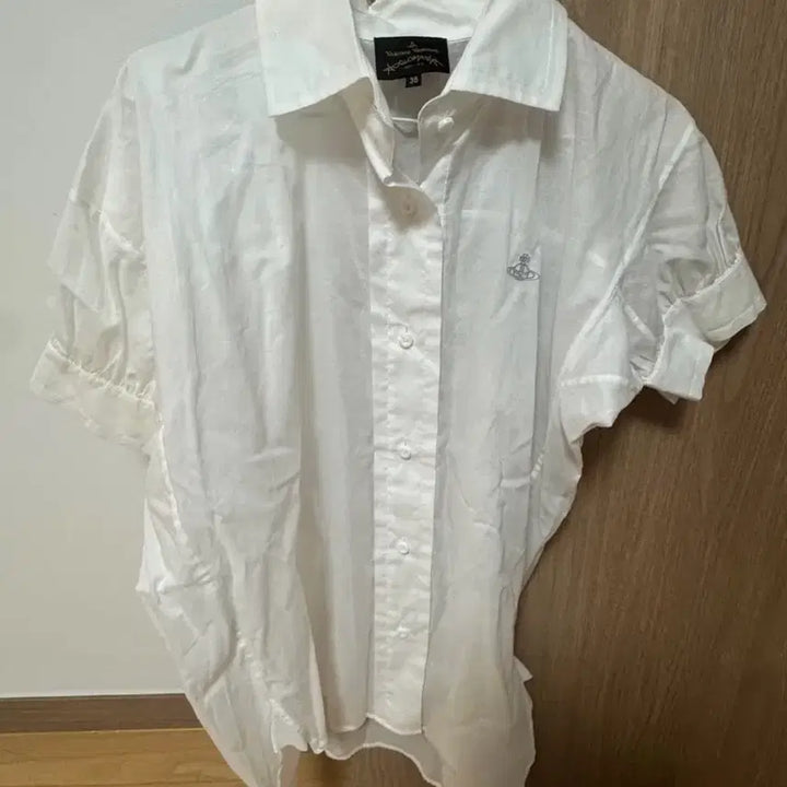 [BUNJANG] Vivienne Westwood Linen Short Sleeve Shirt / 비비안웨스트우드 반팔 린넨 셔츠