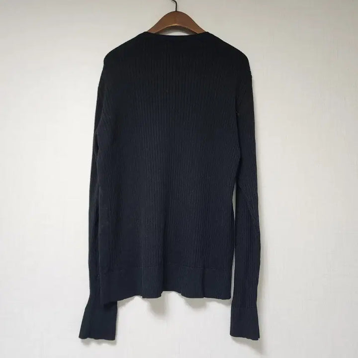 [BUNJANG] Daks Black Wool Blend Knit Long Sleeve / 닥스 블랙 양모 블렌디드 니트 긴팔 50